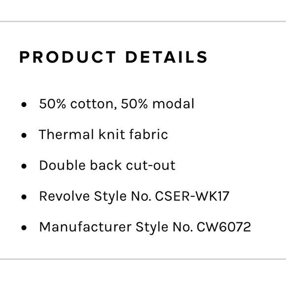 *WHITE* NWT, Chaser, Women’s ribbed double back cut out long sleeve Dolman top - Picture 4 of 5